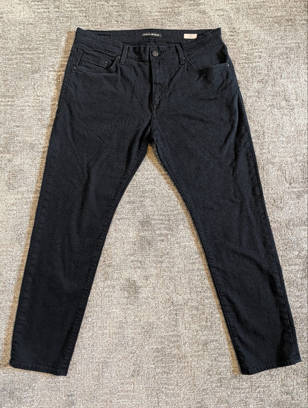 Mavi Jeans Jake Slim Leg Black Mens Jeans 36x30